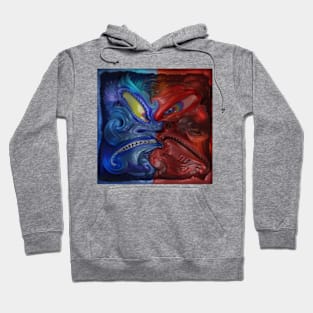 Red vs blue Hoodie